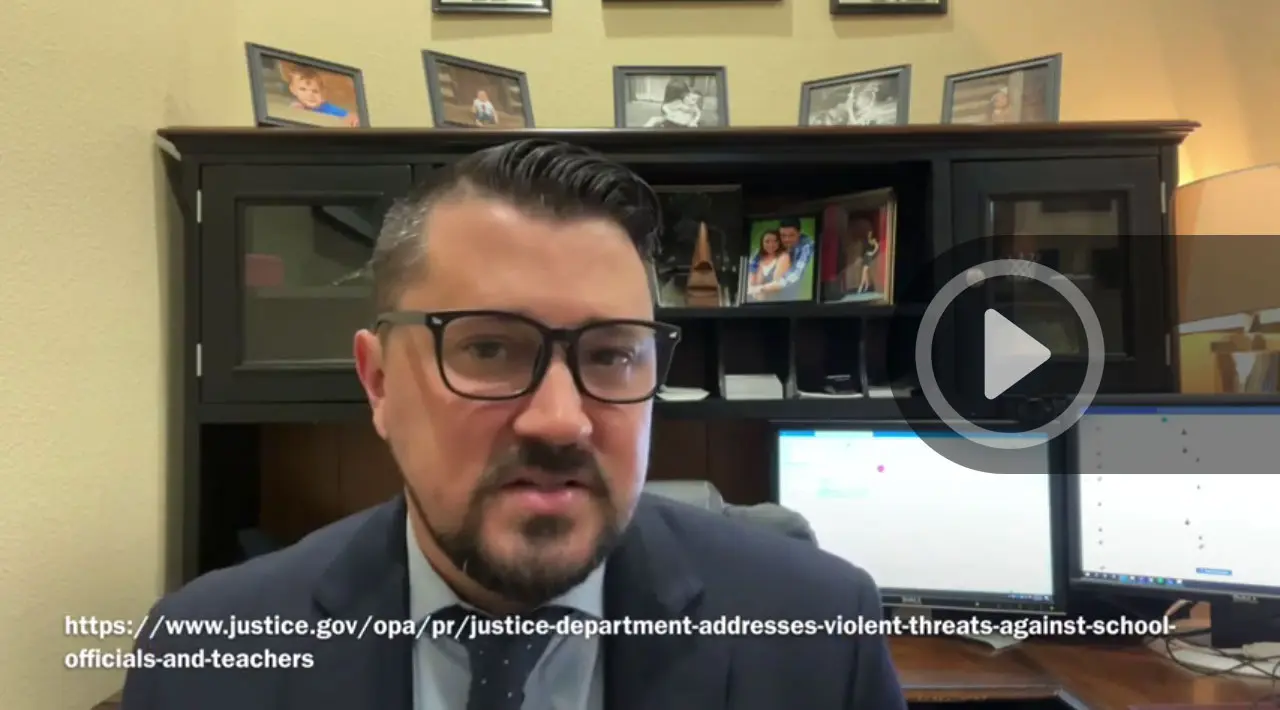 October 4 Memo from DOJ re: Threats Against Teachers